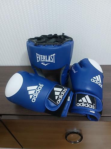 Boks dəsti – Adidas əlcəkləri + Everlast başlıq - Brend və model lalafo.az -da Boks dəsti – Adidas əlcəkləri + Everlast başlıq - Brend və model