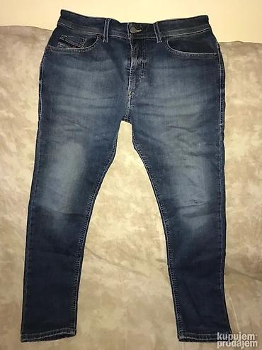 Farmerke: Original DIESEL farmerice 32/33 KAO NOVE 100% cotton Polustruk 44cm — 8