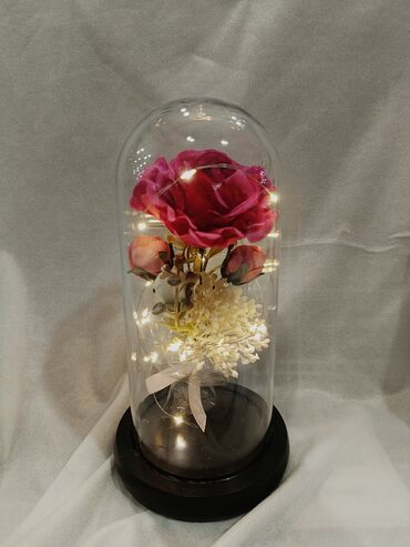 Oyuncaqlar: Işıqlı gül suveniri.hediyyelik.qutudadir.Catdirilma mumkundur — 3