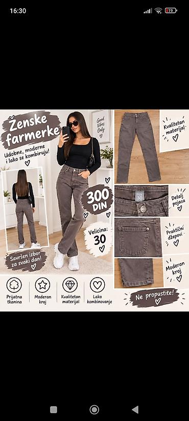 casio zenski sat: Ženske farmerke – modernog kroja, udobne i lako se kombinuju — 1