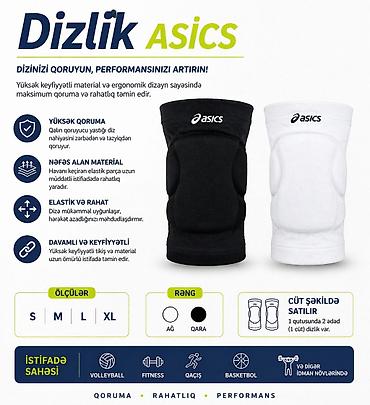 💥 Dizlik, ASİCS Dizlik ✅ 7/24 əlaqə saxlaya bilərsiz. ✅ ŞƏXSİYYƏT