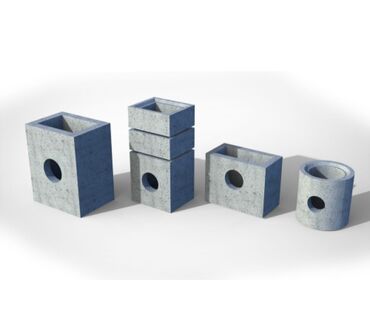 Beton quyuları: Dəmir-beton quyu və quyu elementləri Satışı - Kanalizasiya, su və qaz — 33