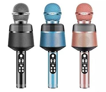 televizori 32: Bežični karaoke mikrofon sa ugrađenim zvučnikom i komandama na dršci — 3