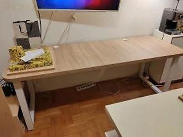 ormar za kupatilo forma ideale: JAKI MASIVNI RADNI STO IZRADA PO MERI G56 | -Kontakt telefon — 3