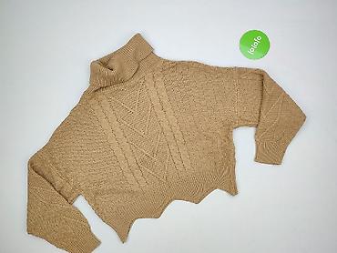 sweter do koszuli: Golf damski, rozmiar 3XL — 3