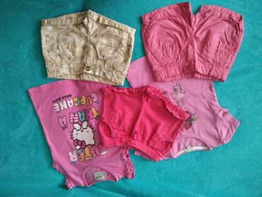 Paketi dečije odeće: Paket: Majice, Šortsevi, Za devojčice, uzrast: 3 godine — 8