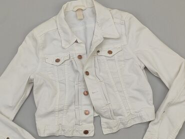 białe eleganckie t shirty: Jeans jacket, XL (EU 42), condition - Good