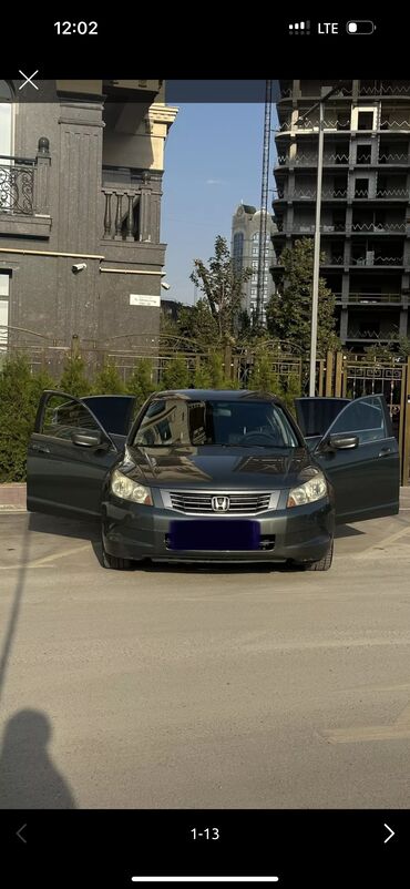 продаю авто в аварийном состоянии: Honda Accord: 2009 г., 2.4 л, Автомат, Бензин, Седан