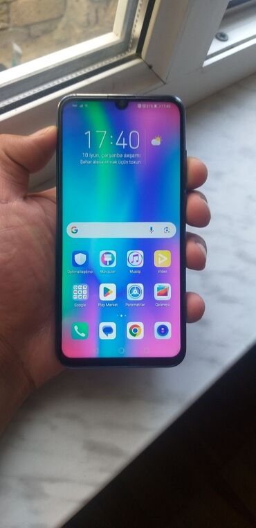 Honor: Honor 10 Lite, 32 GB, rəng - Göy, Sensor, Barmaq izi, İki sim kartlı