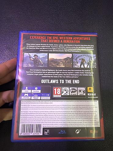 dvd panasonic: Red Dead Redemption 1 (PS4) İdeal Vezyetdedir Cızıqsızdır — 3