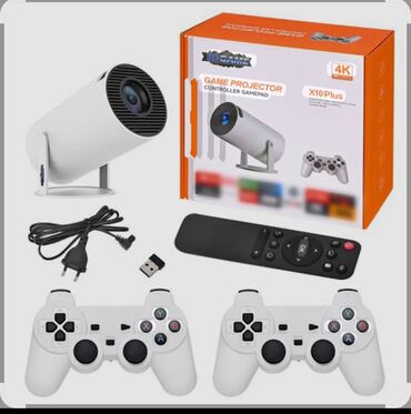 ноутбук 1650: Игровой проектор X10 Plus (GAME PROJECTOR, Controller Gamepad)
