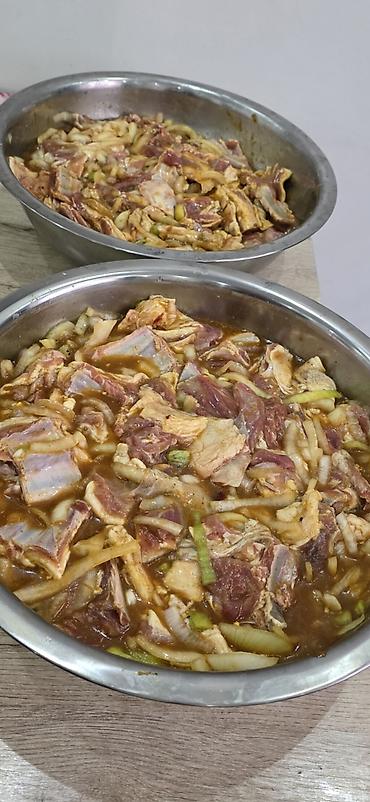 баранина: Мясо маринованое для шашлыка готовый от 500 сомов и выше — 1