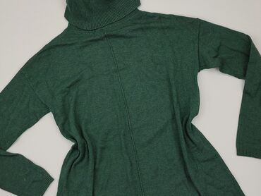 zielona długa sukienki: Tunika, M, stan - Bardzo dobry