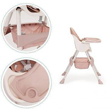 ara obuca: STOLICA ZA HRANJENJE 2U1 ECOTOYS PINK/WHITE – HC-823 PINK-250 Opis: - — 3