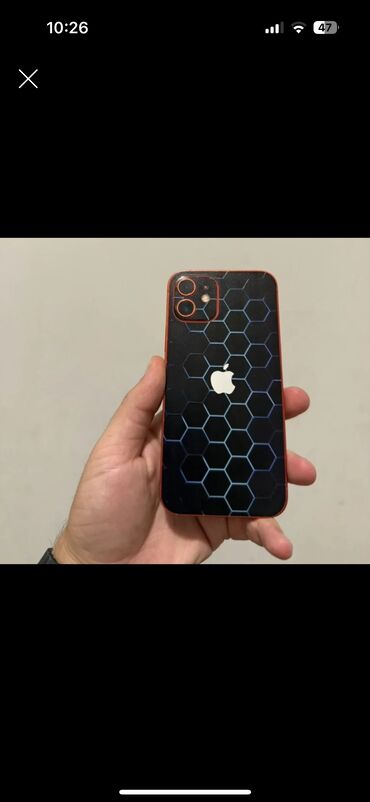 Apple iPhone: IPhone 12, 256 GB, Qırmızı