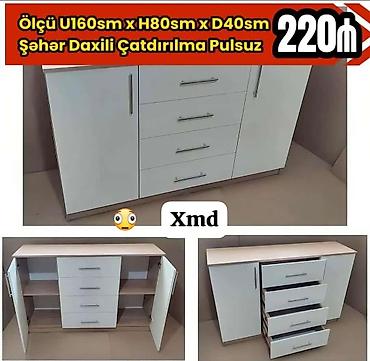 Divan və masa dəstləri: Mebel dəsti – divanlar və komod Divanlar: - Modern dizaynlı, qızılı — 2