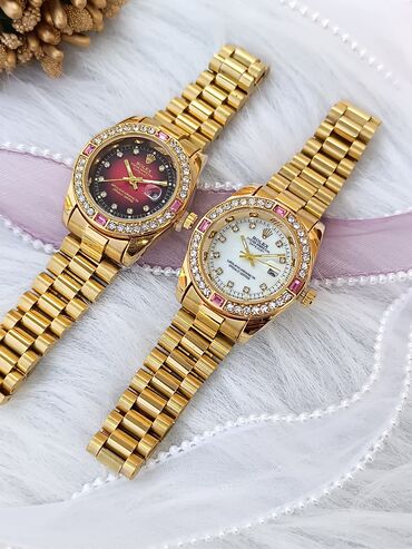 rolex saatlari: Новый, Наручные часы, Rolex, цвет - Золотой