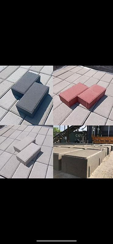 Брусчатка кирпич: Кирпич прессованный (тротуарный/брусчатка) - Тип: вибропрессованный — 6