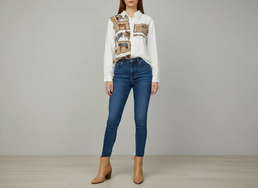 bluza z koniem bershka: Shein, Bluzka damska, rozmiar M