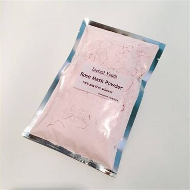 полнолицевая маска: Розовый пилинг для лица, маска очищающаяся, порошок, натуральная спа