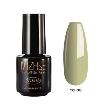 профессиональная косметика: Гель-лак MIZHSE 7ml Olive Green - YCH003