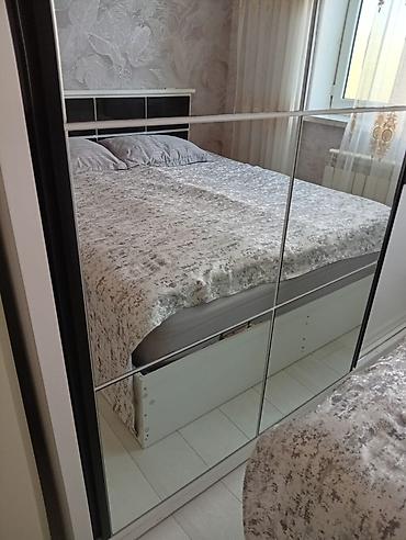 Дом и сад: Двуспальная кровать, Шкаф, 2 тумбы, Б/у — 3