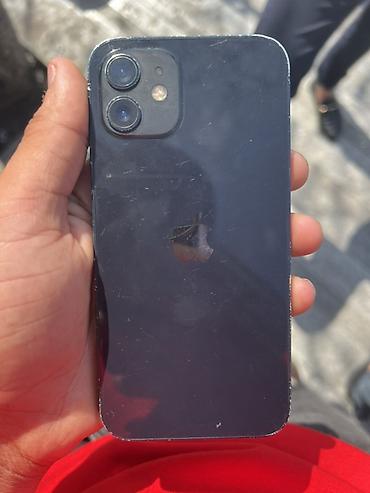 Mobil telefon və aksesuarlar: IPhone 12, Qara, Face ID — 1