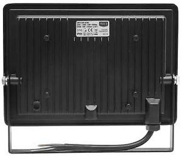 Baštenska rasveta: LED reflektor POWER ZUM – 50W, IP65, crni - Snaga: 50 W - Svetlosni — 15
