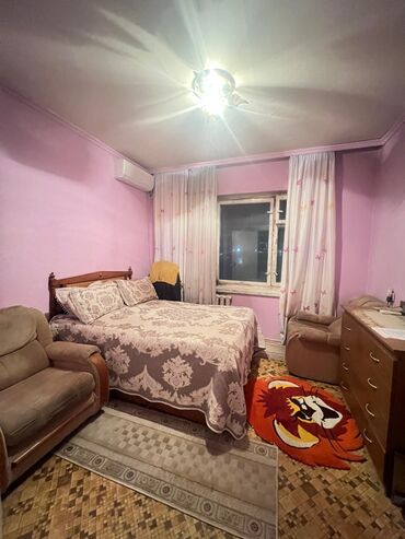 продажа квартир гостиничного типа в бишкеке: 2 бөлмө, 60 кв. м, 106-серия, 9 кабат, Евроремонт