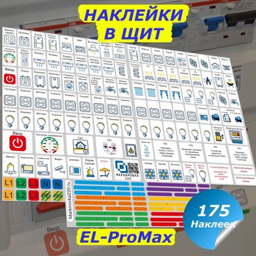 наклейка для мебели: Наборы готовых наклеек, в которых предусмотрены все возможные