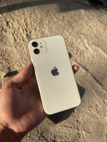 айфон 13 цена в бишкеке: IPhone 11, Колдонулган, 64 ГБ, Ак, Каптама, 76 %
