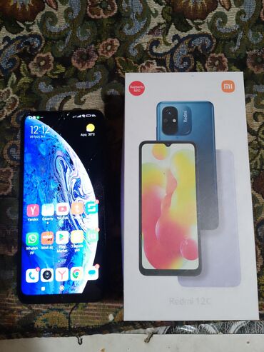 Xiaomi: Xiaomi Redmi 12C, rəng - Qara, 
 İki sim kartlı