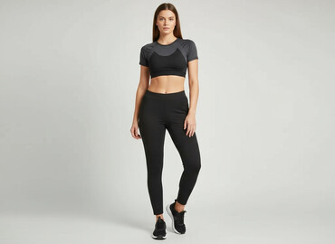 dopasowane szorty damskie z wysokim stanem: Leggings Sports for women, size S