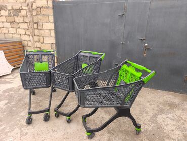 Mağaza arabaları: 100 l, Metal, İşlənmiş — 9