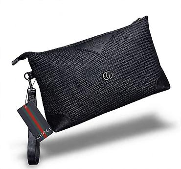 tn nike buzz: Muška kožna torbica/kesica za ručni zglob – Gucci stil - Materijal — 1