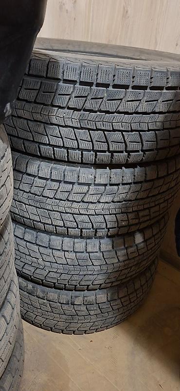 Шины: Шины 265 / 60 / R 18, Зима, Б/у, Комплект, Внедорожные (АТ/МТ), Dunlop — 5