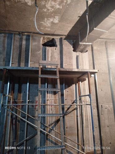 Beton işləri: Səssiz tozsuz səliqəli kəsim. Beton katlavan monolit kubik — 28