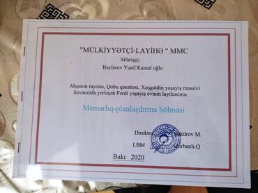 Həyət evləri və villaların satışı: 5 otaqlı, 134 kv. m, Orta təmir
