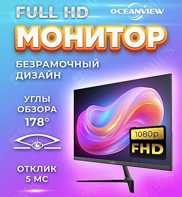 hdmi to vga converter: Oceanview Full HD monitor – 23.8" IPS - Ekran: 23.8 düym, IPS matris — 2