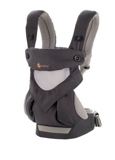 кенгуру для детей цена: Рюкзак-кенгуру (эрго рюкзак) Ergobaby 360 Cool Air Mesh - Carbon Grey
