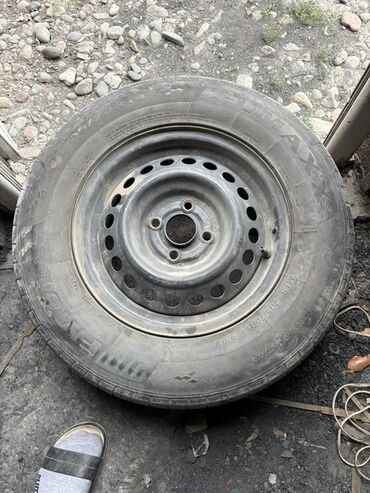 решотка одиссей: Дөңгөлөктөр монтажда 205 / 70 / R 14, Жай, Колдонулган, Камдык, Жеңил унаалар, Темир, тешиктери - 4