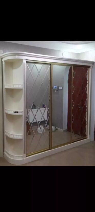 Sifarişlə mətbəx mebeli: Sifarişlə mətbəx dəsti, Özü çəkən petlələr, MDF, Kredit var — 19