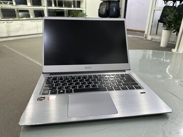 Ноутбуки: Ультрабук, Acer, 8 ГБ ОЗУ, AMD Ryzen 5, 14.3 ", Б/у, Для несложных задач, память SSD