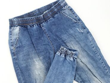 spodnie jeansy dzwony damskie: Jeansy damskie, S