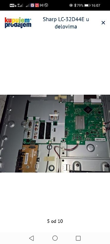 Aksesoari za TV i video: Sharp LC-32D44E – delovi za TV Dostupni originalni moduli i — 5