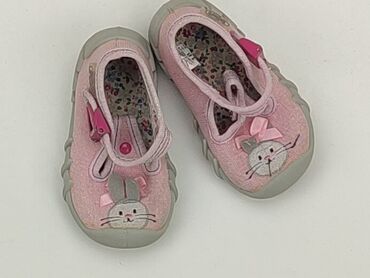 sukienka letnia pudrowy róż: Baby shoes, 18, condition - Good