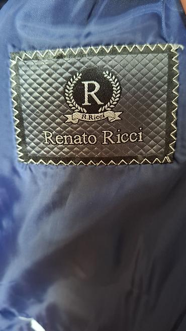 Kişi geyimləri: Renato Ricci markalı tünd göy rəngdə 3 hissəli(pencək, jilet, şalvar) — 3