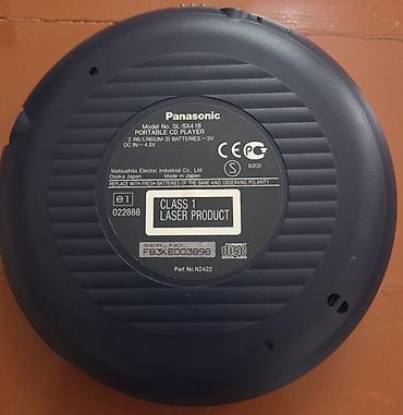 Минидиск-плееры: ♦️ Panasonic SL-SX418 portativ CD pleyer 💢MP3 faylları yazılmış — 2