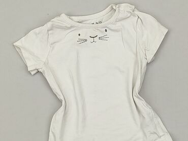 koszula z zabotem: T-shirt, 9-12 months, condition - Good