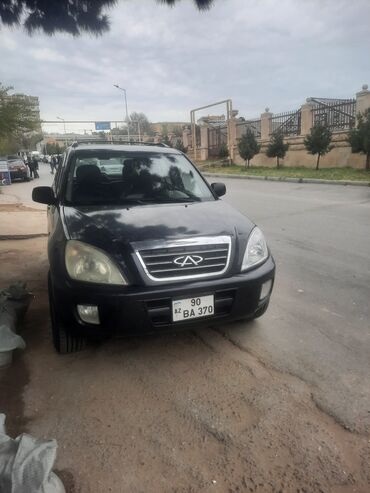 покрышки в баку цены: Chery Tiggo (T11) krossover - Kuzov: 5 qapılı, qara rəng - Yürüş